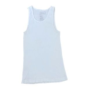 Men’s white tank top wife beater